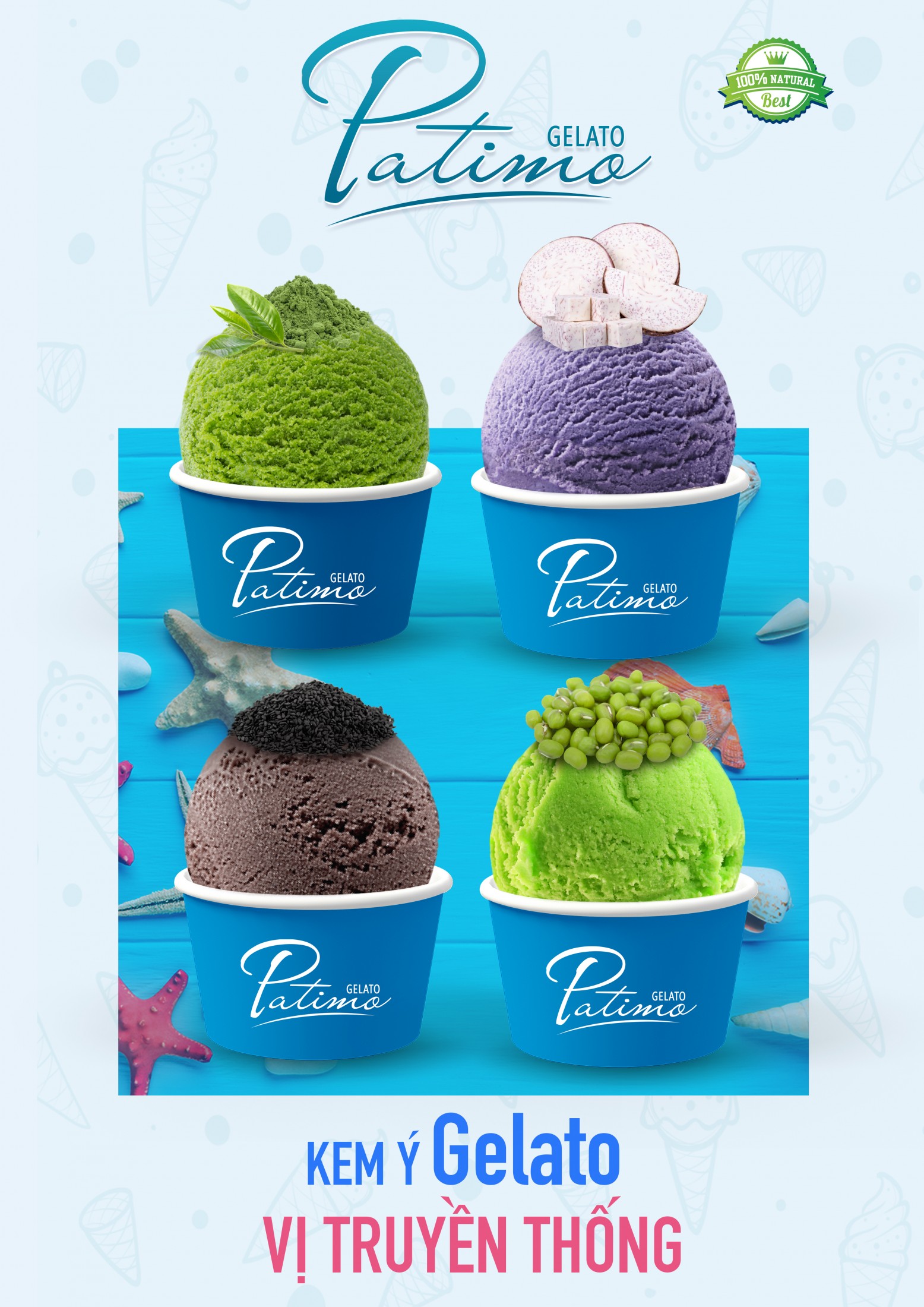 TƯ VẤN MỞ QUÁN KEM Ý TỰ CHỌN PATIMO